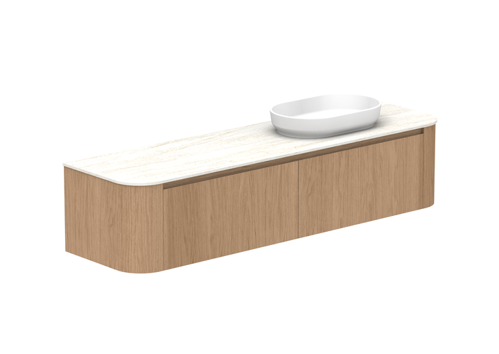 Surry Wall Hung Vanity, Surry 1800 Wall Hung