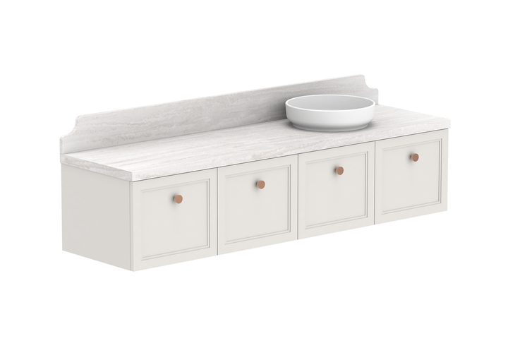 Mabel Full Depth Wall Hung Vanity, Mabel Full Depth 1800 Wall Hung