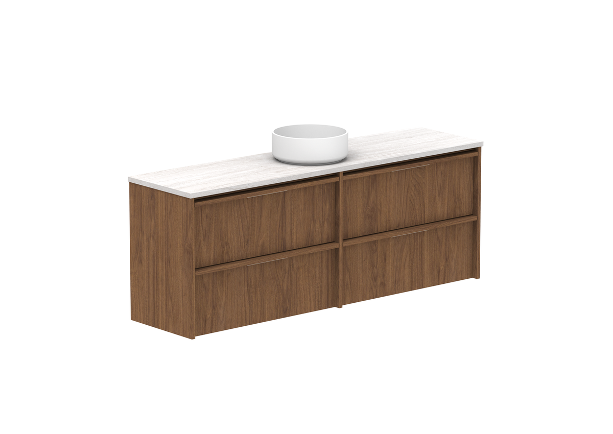 Eli Ensuite Wall Hung Vanity, Eli Ensuite 1500 Wall Hung