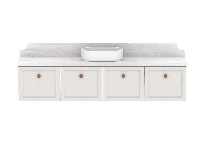 Mabel Ensuite Wall Hung Vanity, Mabel Ensuite 1800 Wall Hung