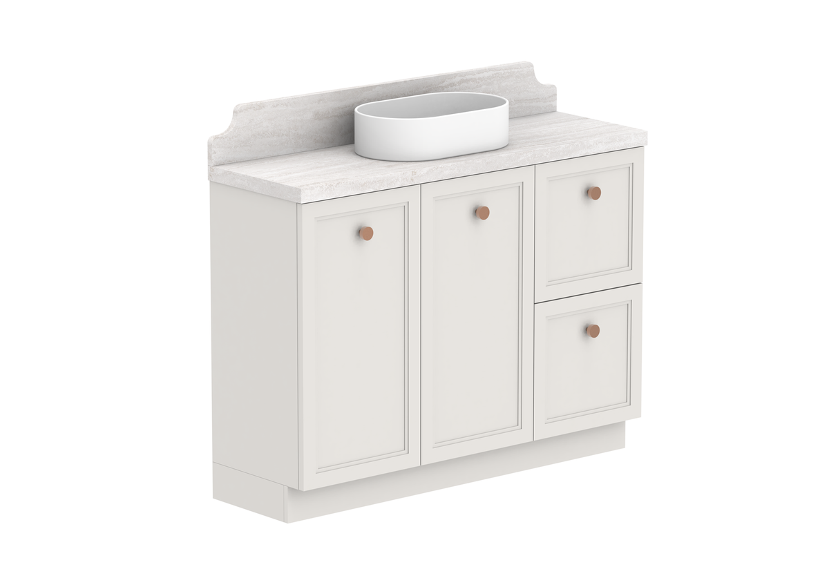 Mabel Ensuite Floor Mount Vanity, Mabel Ensuite 1200 Floor Mount