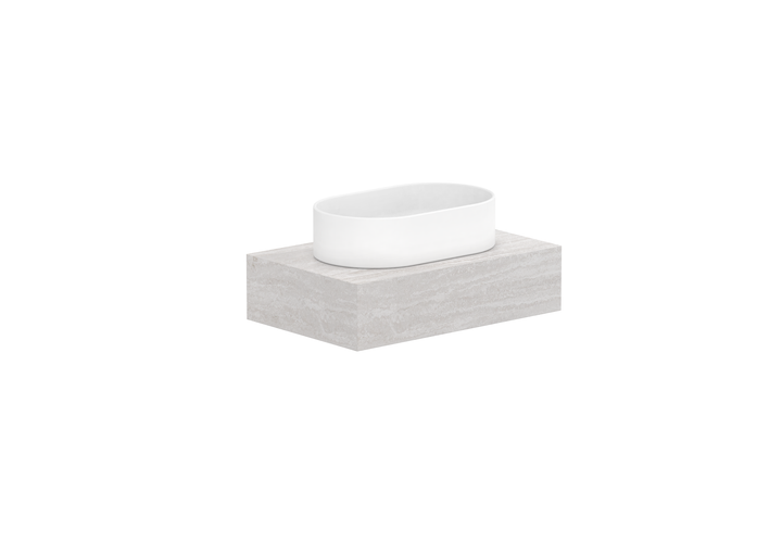 Michel Ensuite Wall Hung Vanity, Michel Ensuite 600 Wall Hung
