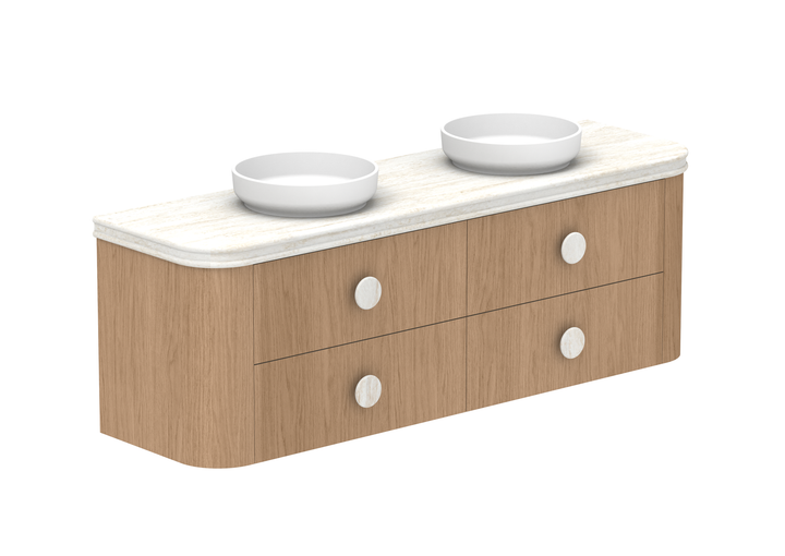 Thea Wall Hung Vanity, Thea 1800 Wall Hung