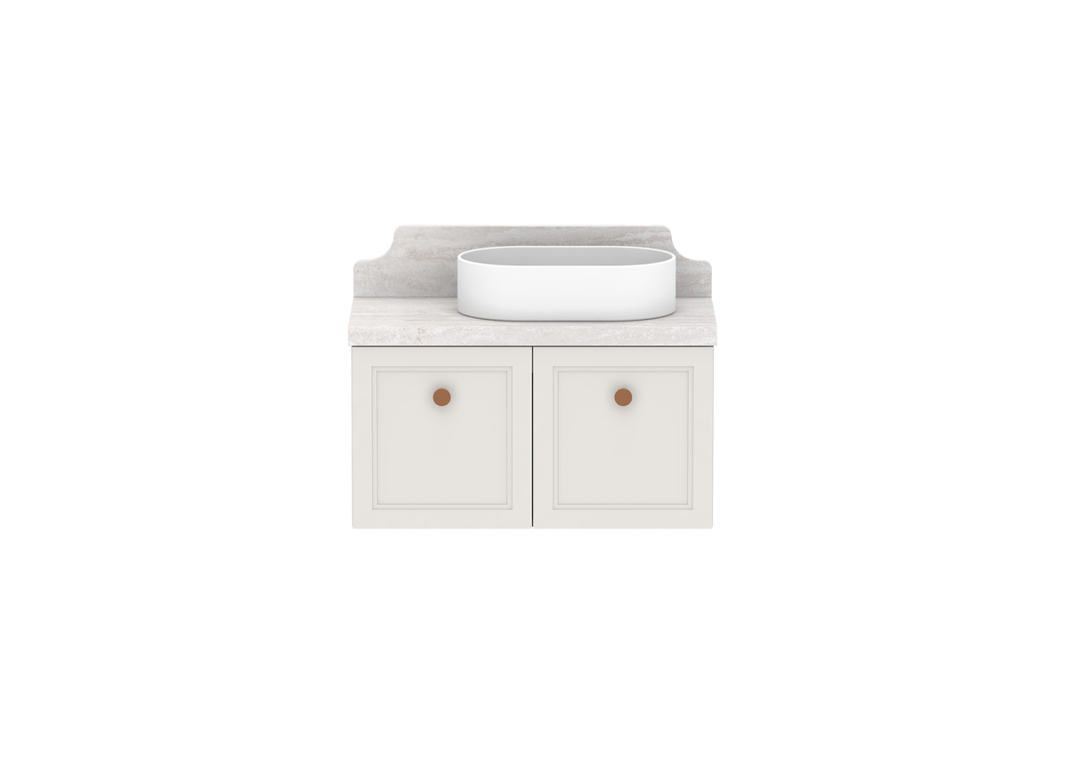Mabel Ensuite Wall Hung Vanity, Mabel Ensuite 750 Wall Hung