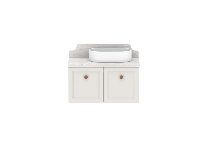 Mabel Ensuite Wall Hung Vanity, Mabel Ensuite 750 Wall Hung