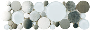 Metalplus SMG01 Moon Stone Blend Metal Mosaic – tile face