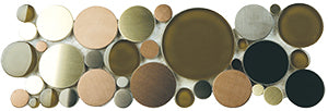 Metalplus SMG02 Moon Stone Blend Metal Mosaic – tile face