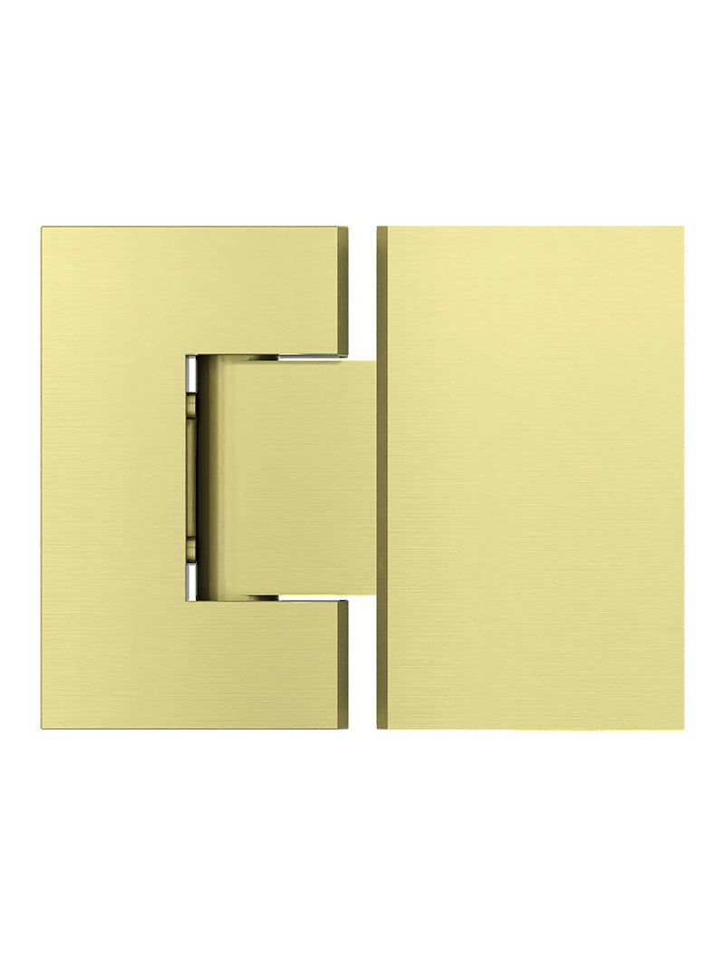 Shower Screen Hinge - Glass To Glass - PVD Tiger Bronze