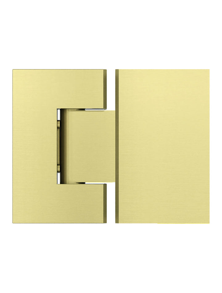 Shower Screen Hinge - Glass To Glass - PVD Tiger Bronze