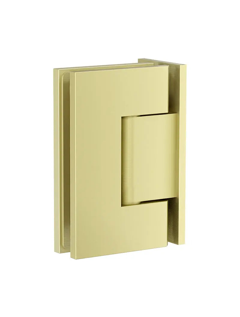 Glass to Wall Shower Door Hinge - PVD Tiger Bronze Meir