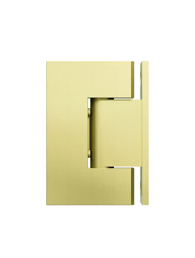 Glass to Wall Shower Door Hinge - PVD Tiger Bronze Meir