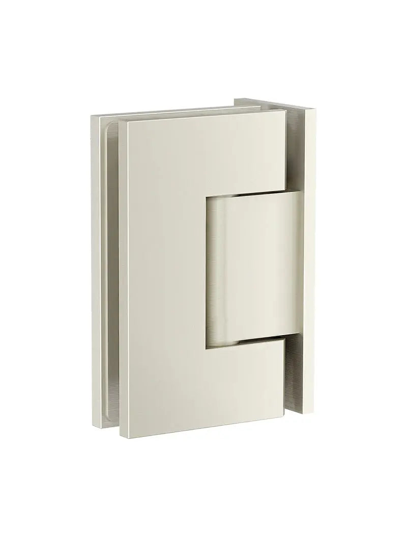 Glass to Wall Shower Door Hinge - PVD Brushed Nickel Meir