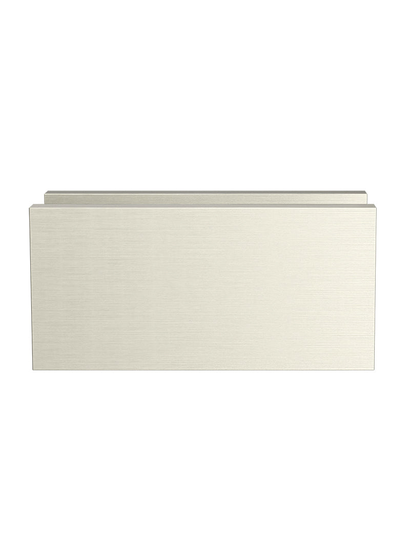 Shower Screen U Bracket - PVD Brushed Nickel