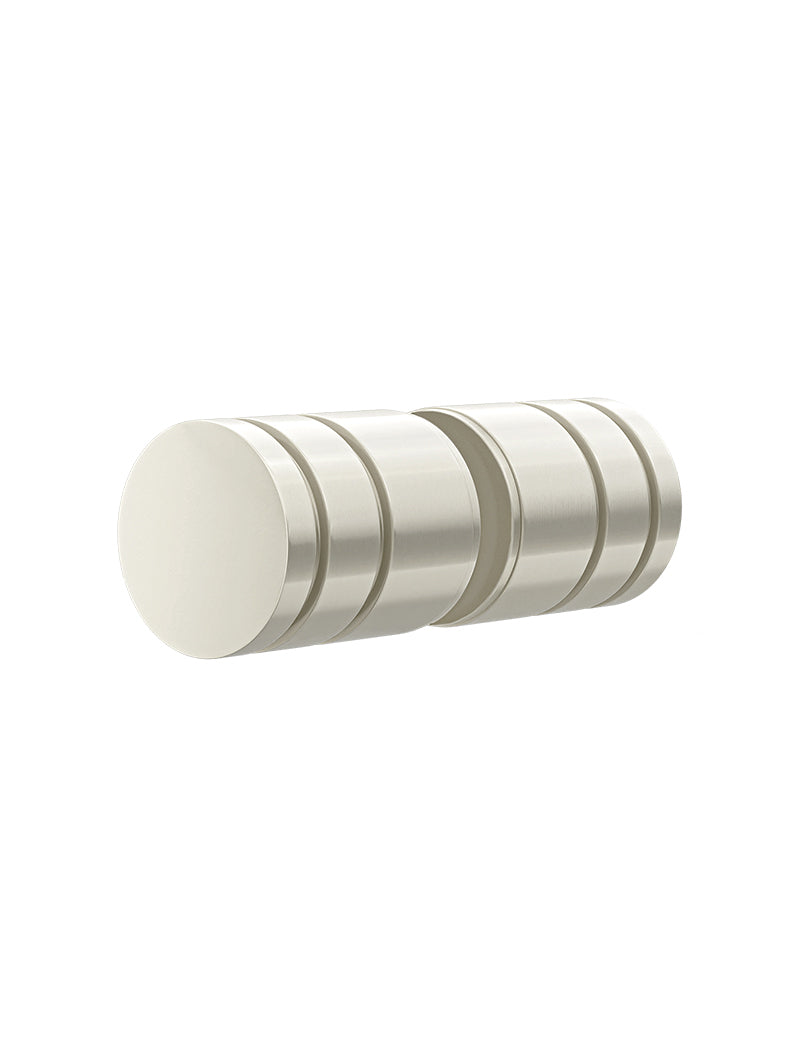 Shower Screen Handle - Round - PVD Brushed Nickel