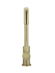 Round Kitchen Mixer Tap - PVD Tiger Bronze Meir