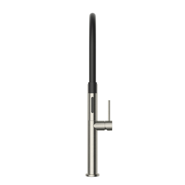 Pull Down Kitchen Mixer With Magnetic Dock - Brushed Nickel