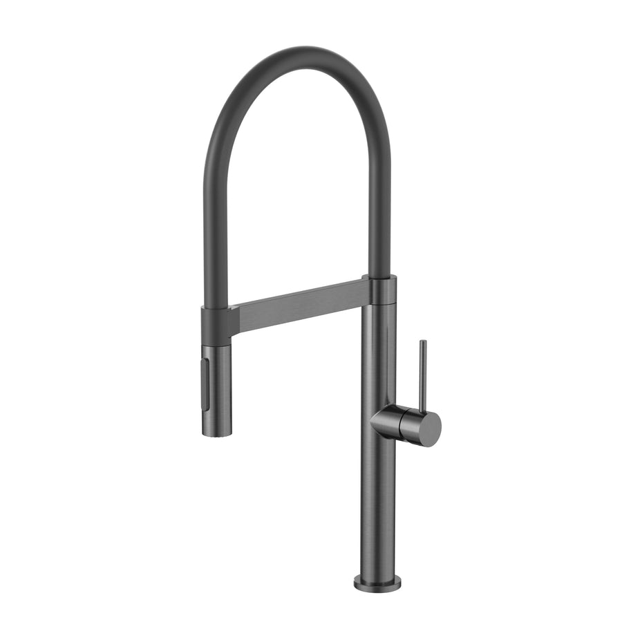 Pull Down Kitchen Mixer With Magnetic Dock - Shadow Gunmetal