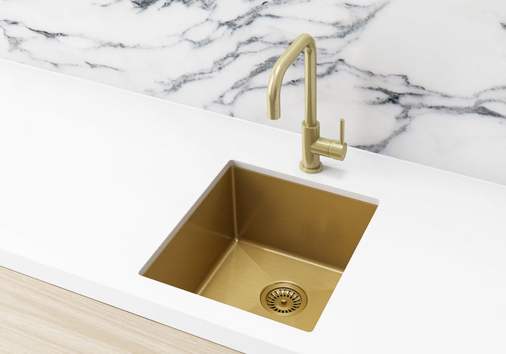 Lavello Kitchen Sink - Single Bowl 380 x 440 - Tiger Bronze