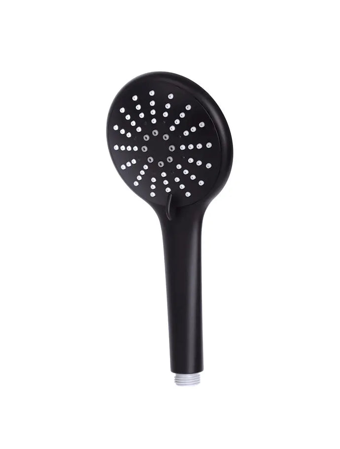 Round Hand Shower Three-Function - Matte Black Meir