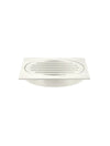 Square Floor Grate Shower Drain 100mm outlet - PVD Brushed Nickel Meir