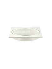 Load image into Gallery viewer, Square Floor Grate Shower Drain 100mm outlet - PVD Brushed Nickel Meir
