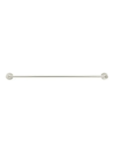 Round Double Towel Rail 600mm - PVD Brushed Nickel Meir