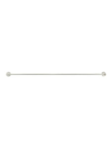 Round Double Towel Rail 900mm - PVD Brushed Nickel Meir