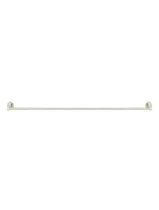 Round Single Towel Rail - PVD Brushed Nickel Meir