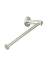 Round Guest Towel Rail - PVD Brushed Nickel Meir