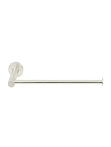 Round Guest Towel Rail - PVD Brushed Nickel Meir