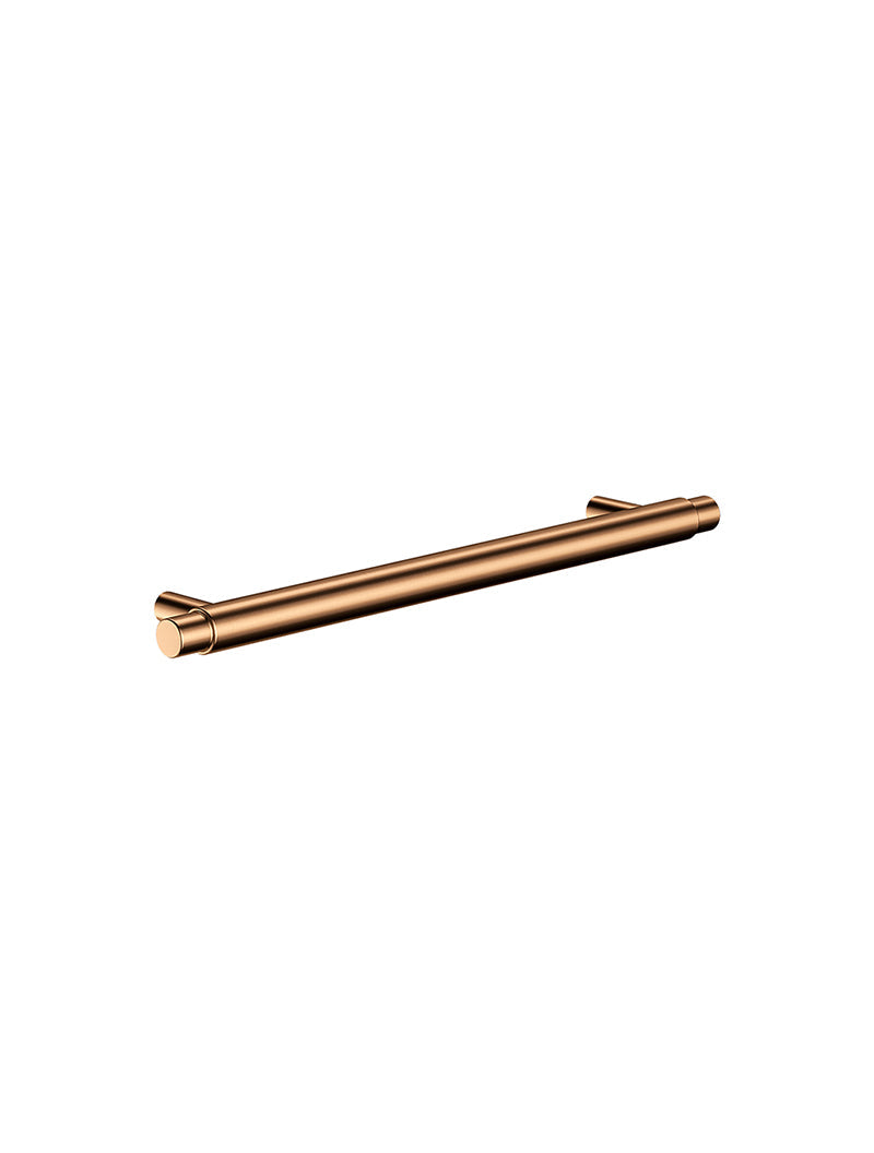 Oppen Round Pull 200mm Cabinet Handle (Brushed) - Lustre Bronze