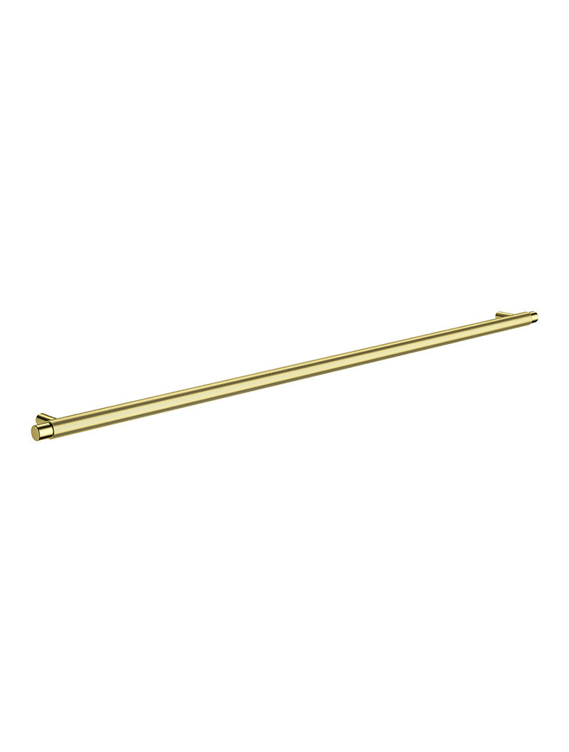Oppen Round Pull 520mm Cabinet Handle (Linear Knurled) - PVD Tiger Bronze