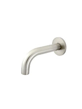 Load image into Gallery viewer, Universal Round Curved Spout 130mm - PVD Brushed Nickel Meir
