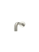 Load image into Gallery viewer, Universal Round Curved Spout 130mm - PVD Brushed Nickel Meir
