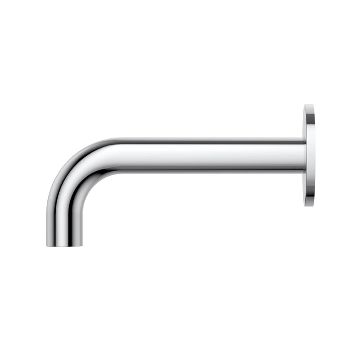 Universal Round Curved Spout 170mm - Chrome