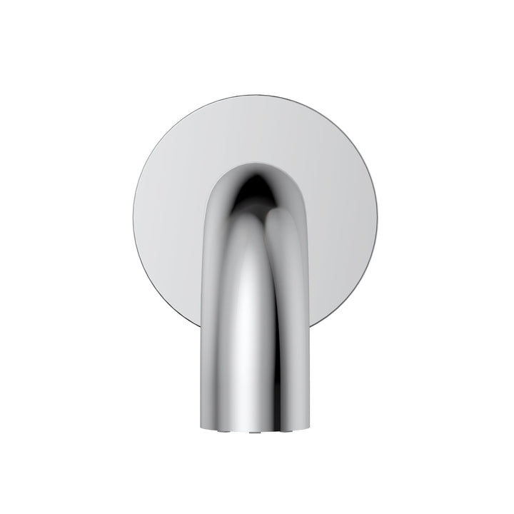 Universal Round Curved Spout 170mm - Chrome