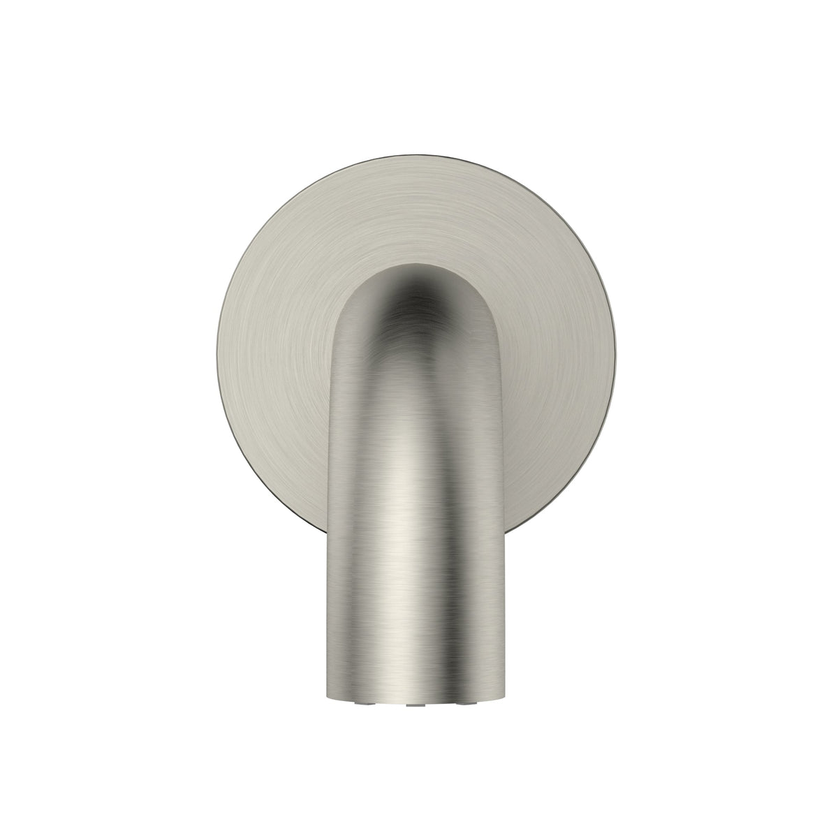Universal Round Curved Spout 170mm - Brushed Nickel