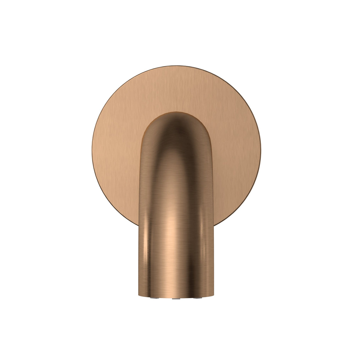 Universal Round Curved Spout 170mm - Lustre Bronze