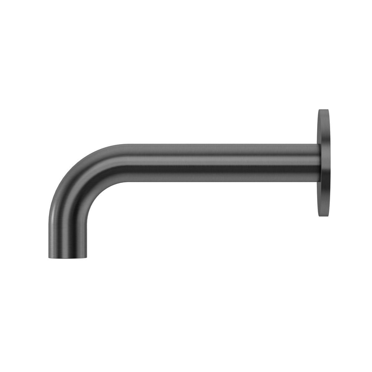 Universal Round Curved Spout 170mm - Shadow Gunmetal
