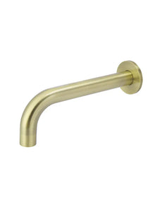 Universal Round Curved Spout - PVD Tiger Bronze Meir