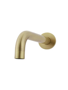 Universal Round Curved Spout - PVD Tiger Bronze Meir