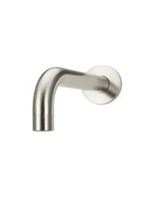 Load image into Gallery viewer, Universal Round Curved Spout - PVD Brushed Nickel Meir
