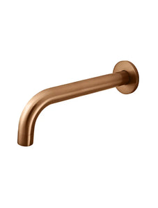 Universal Round Curved Spout - Lustre Bronze Meir