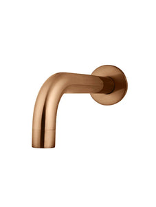 Universal Round Curved Spout - Lustre Bronze Meir