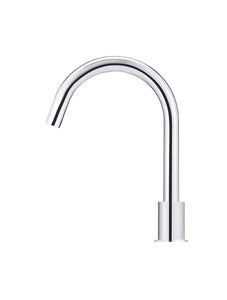 Round Hob Mounted Swivel Spout - Polished Chrome Meir