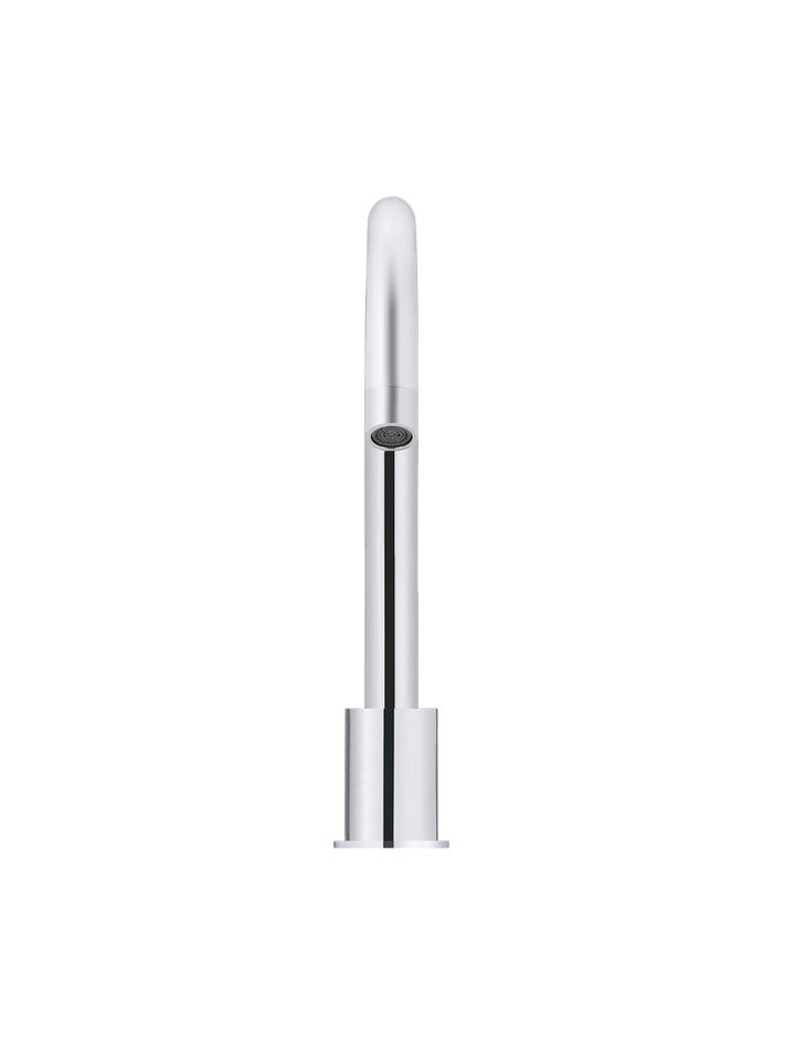 Round Hob Mounted Swivel Spout - Chrome