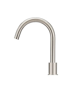 Round Hob Mounted Swivel Spout - PVD Brushed Nickel Meir