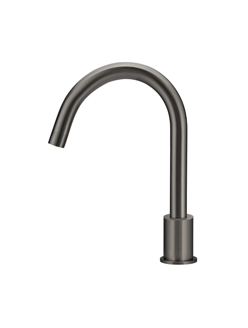 Round Hob Mounted Swivel Spout - Shadow Gunmetal