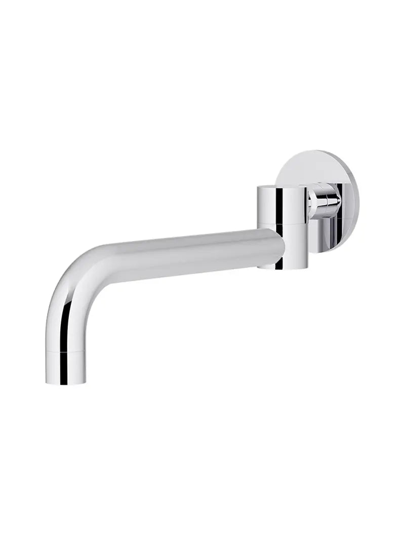 Round Swivel Wall Spout - Polished Chrome Meir