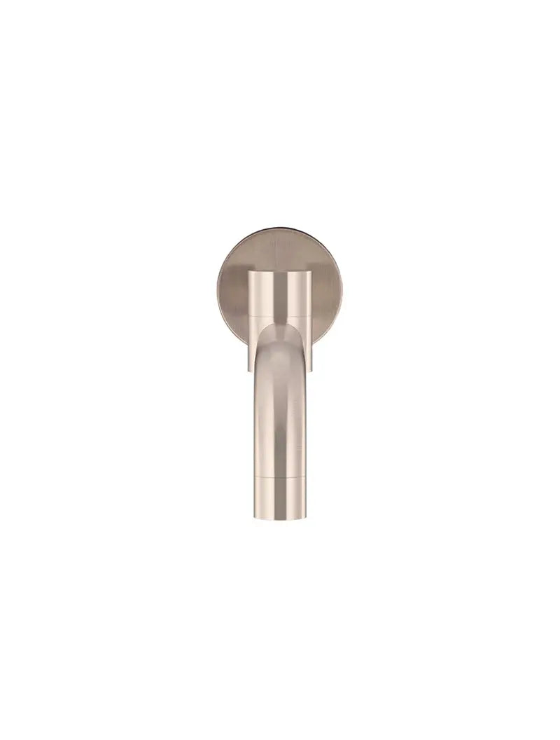 Round Swivel Wall Spout - Champagne Meir